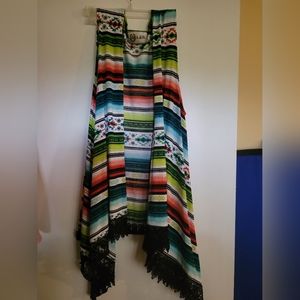 Kimono Vest- multicolor